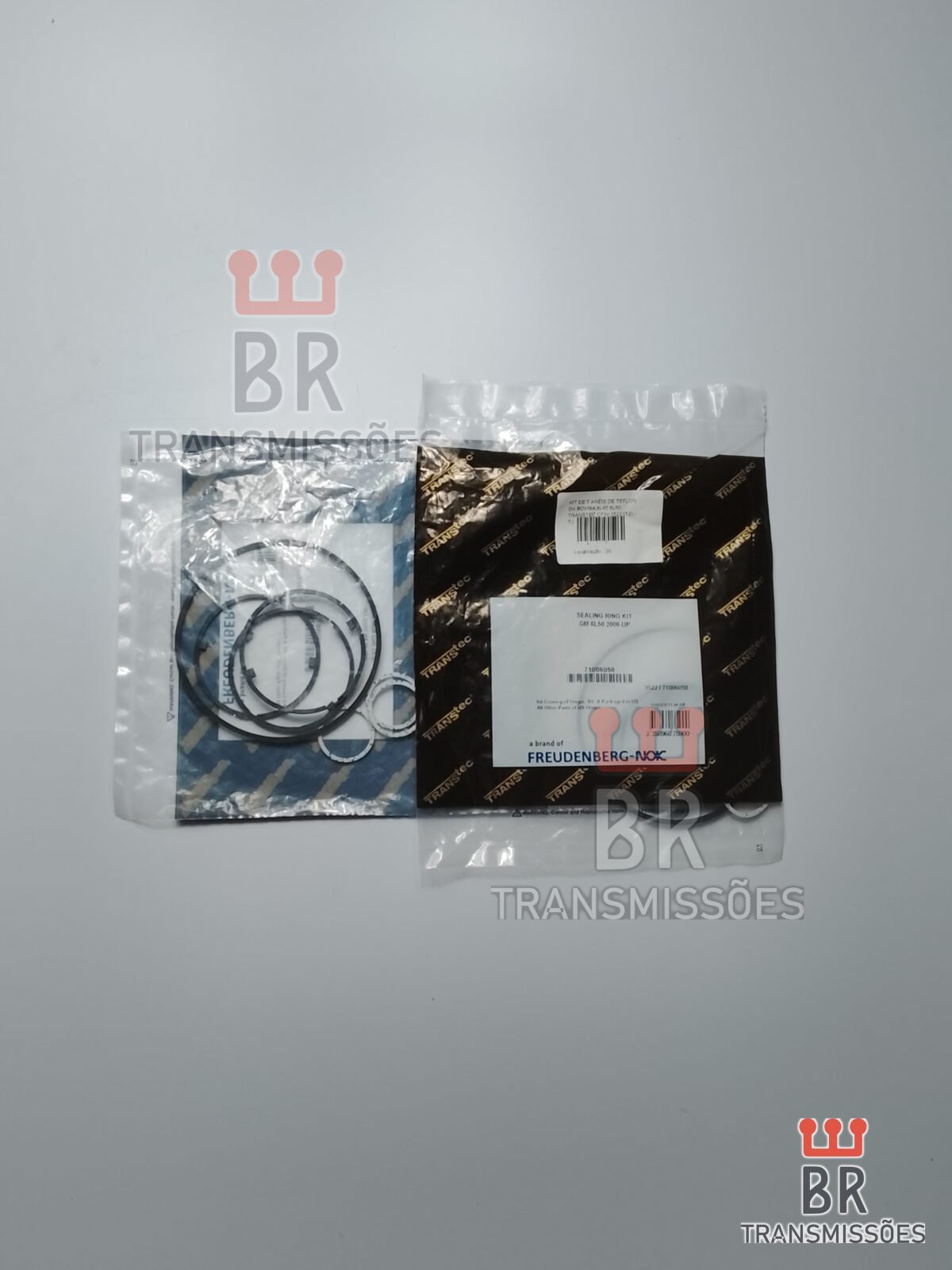 KIT 7 ANEIS DE TEFLON DA BOMBA 6L45 6L50 TRANSTEC CFW-3522 – CAMARO / S10